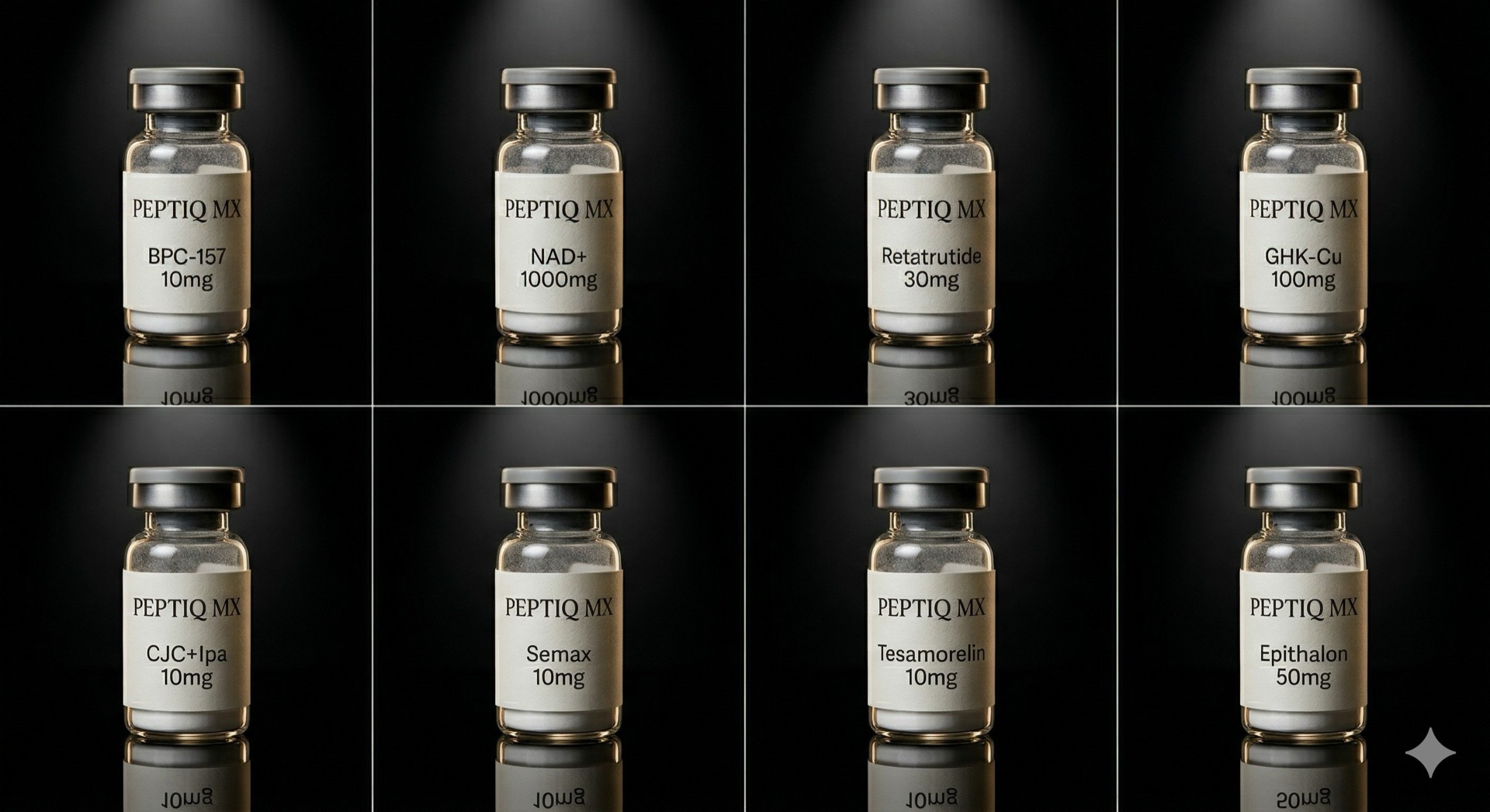 PEPTIQ vial liofilizado research-grade