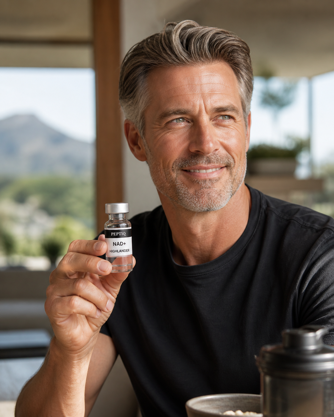 PEPTIQ NAD+ vial research-grade